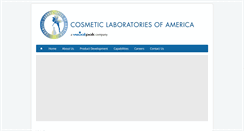 Desktop Screenshot of cla-cosmeticlabs.com